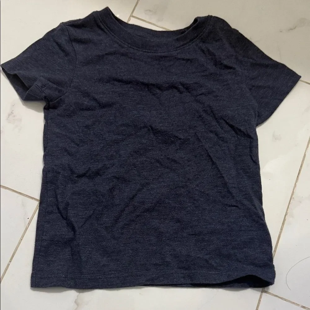 Cat & Jack Dark Blue Short Sleeve Tee 3T BRAND NEW Classic T Shirt